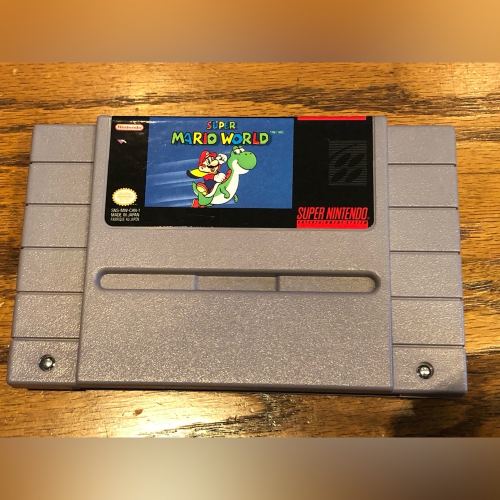 Super Nintendo Super Mario Game Cartridge Only